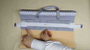 Как вшить молнию в сумку легко и просто! How to sew a zipper in a bag