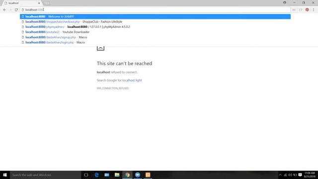 Localhost refused to connect in xampp This site can't be reached SOLVED 100% WORKING смотреть онлайн