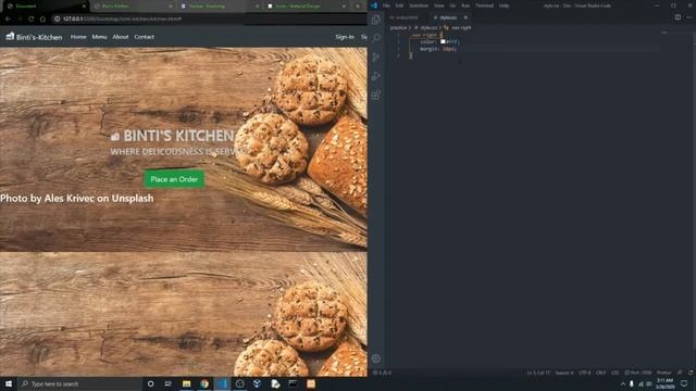 Create a landing page using Bootstrap смотреть онлайн