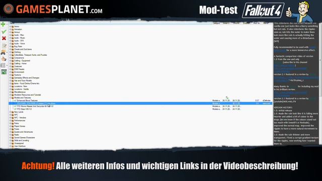 FALLOUT 4 MOD TEST [12] ★ FO4 RAIN ★ Tutorial Deutsch смотреть онлайн
