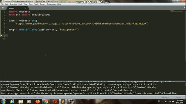 How to Get Current Gold Price Using Python | BeautifulSoup | Web Scrapping смотреть онлайн
