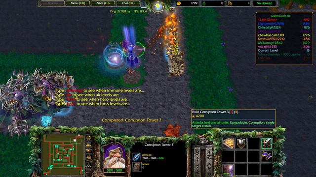 Warcraft 3 Reforged - Green Circle TD 9.9 смотреть онлайн