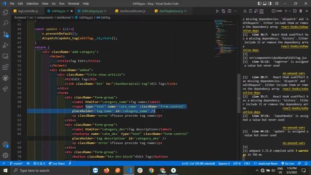 MERN STACK Multi Author Blog tag edit frontend backend React Node Express MongoDB #60 смотреть онлайн