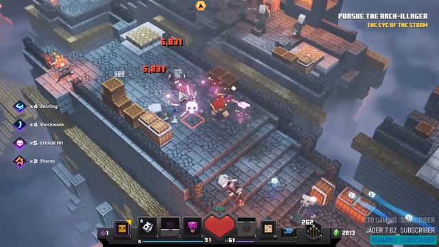 Minecraft Dungeons Hero Edition (part 7) Secret Moo??? Level смотреть онлайн
