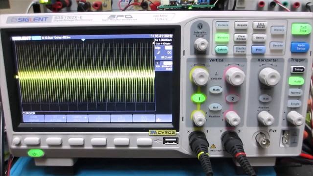 Cyrob : CP0109 épisode V Mesure alim avec le Siglent SDS1202X-E смотреть онлайн