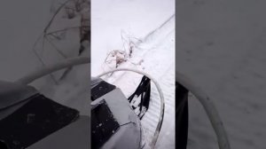 Обкатка двигателя Лифан 29 л.с на снегоходе Буран.