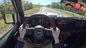 2024 Jeep Wrangler Rubicon 392 - POV Test Drive (Binaural Audio)