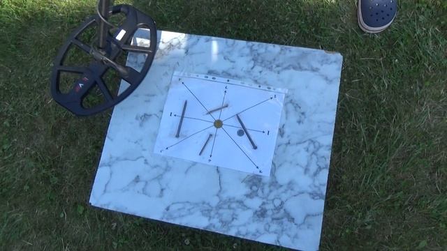 Работа Minelab Vanquish 540 Pro на мусоре (Nail board test). смотреть онлайн
