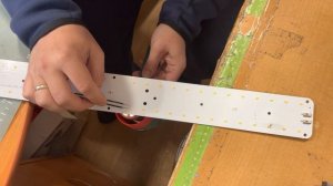 Ремонт, замена и перепайка светодиодов smd 2835 Quantum board. Пайка светодиодов строительным феном