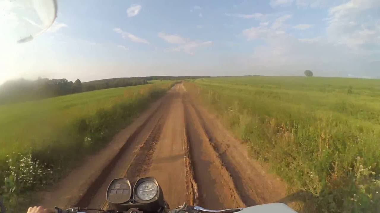 Грязевые покатушки на Иж Юпитер 5 по лесам и полям Часть 1 смотреть онлайн