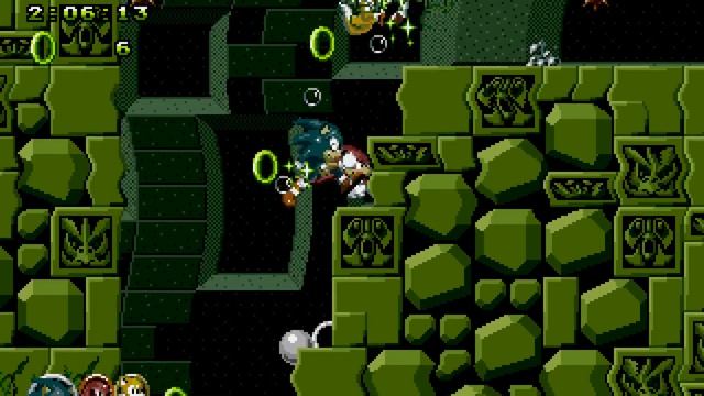 Sonic Classic Heroes: Sonic The Hedgehog 3 Player Netplay 60fps