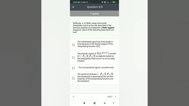 Digital Signal Processing 3: Analog Vs Digital | Week 1 Quiz Answers смотреть онлайн