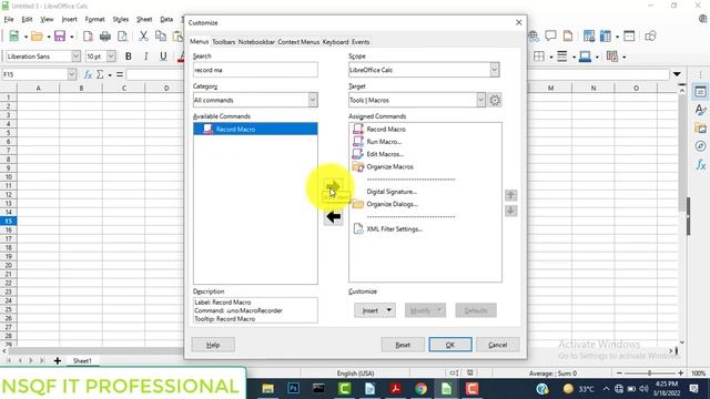 LibreOffice calc missing record Macro option||why is there no macro record button in my LibreOffice смотреть онлайн