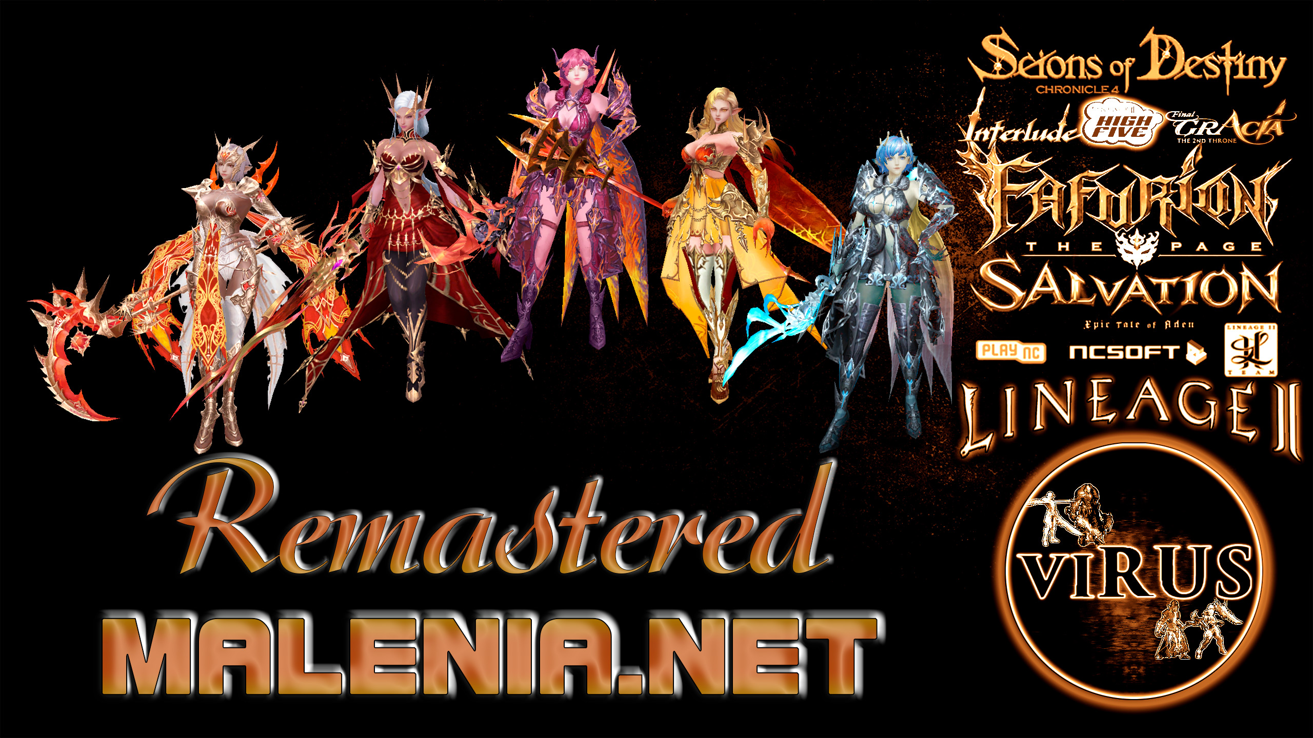 Dethrone Monsters For Www.Malenia.Net Server. LINEAGE II-Remastered ◄√i®uS►