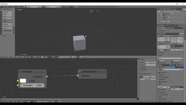 The Node Concept - Default Shader nodes( outputs, Diffuse ,Background, Emission) #2 смотреть онлайн