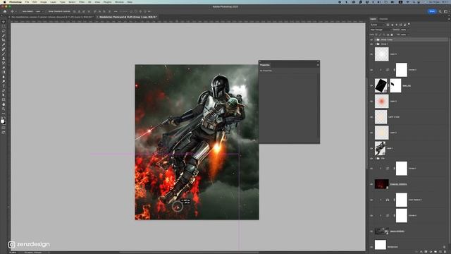 The Mandalorian Season 3 Poster Photoshop Tutorial смотреть онлайн