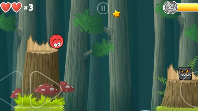 Red Ball 4 - #1 .. #2 уровень 18-20.. прохождение Дремучий Лес.. смотреть онлайн