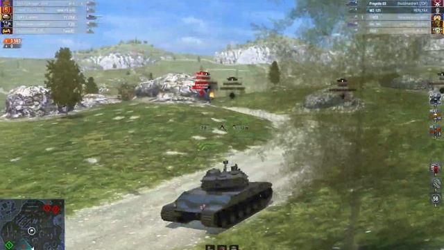 WoT Blitz Bat-Chat 25t - 6 Kills 9,2k Damage Replay - wotblitzreplays.com смотреть онлайн