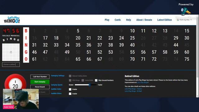 BINGO 101 WITH PUZZ смотреть онлайн