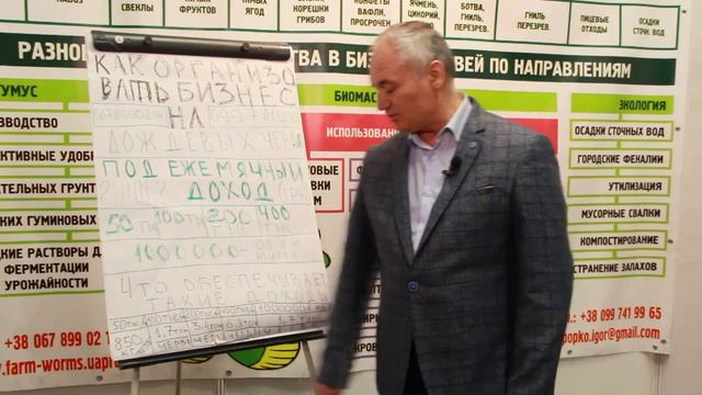 Запуск вермиферм під промислові масштаби +380958294312 смотреть онлайн