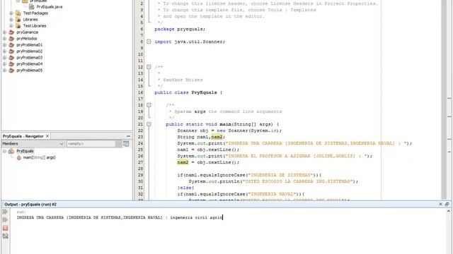 4.-JAVA[Equals y EqualsIgnoreCase -ToUpperCAse] смотреть онлайн