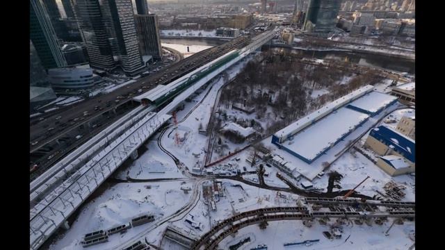 ПРЕВЬЮ! Северный дублёр Кутузовского проспекта и МЦД-4 у Москва-Сити смотреть онлайн