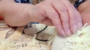 Как я делаю волосы  из пряжи для куклы  мальчика#куклашьем#кукланазаказ#куклапохожиенавас#