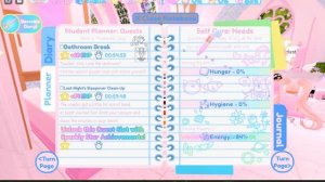 Bathroom Break and Office Volunteer Quest- Royale High Campus 3