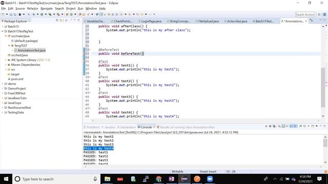 TestNG Annotations |How to create XML In testNG #2 смотреть онлайн