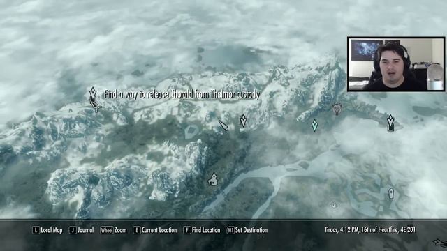 FALMER CAVE! - Skyrim: Live Another Life Let's Play 60 (PC) (Mods) смотреть онлайн