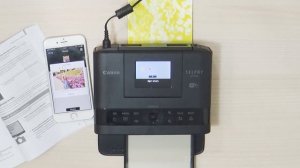 Печать с телефона на принтере напрямую! Через WI-FI Canon selphy 1200