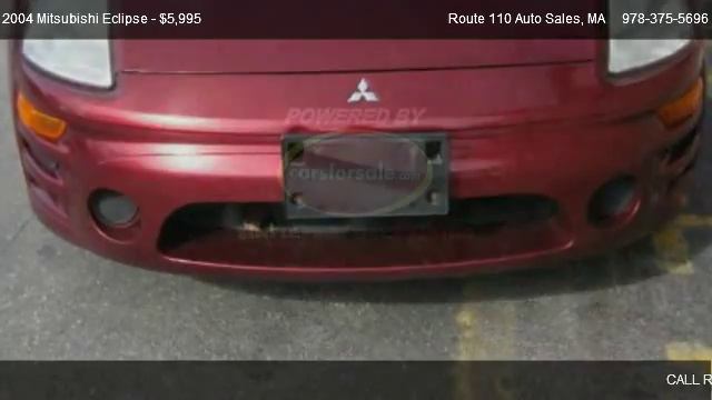 2004 Mitsubishi Eclipse GS - for sale in Dracut, MA 01826 смотреть онлайн