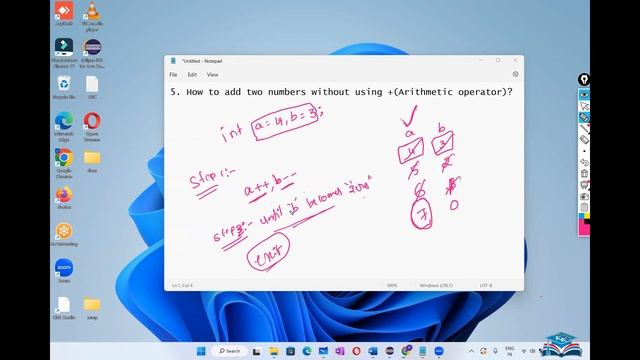 How To Add Two Numbers Without Using Arithmetic Operator (+) IN JAVA || NUMBER SERIES ||KK FUNDA | смотреть онлайн
