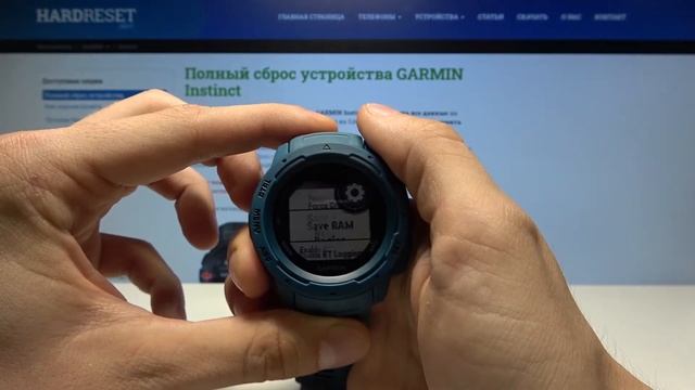 Как войти в режим разработчика на Garmin Instinct — Секретные настройки смотреть онлайн