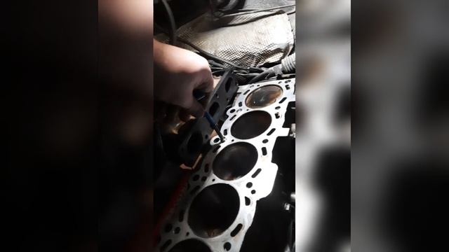 ремонт резьбы ГБЦ bmw x5 e53 m54b30 смотреть онлайн