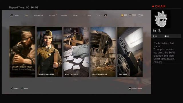 call of duty ww2 live смотреть онлайн