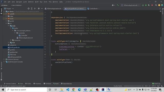 How to add gradle dependencies to the Spring Boot application in IntelliJ? смотреть онлайн