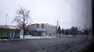 поездка на трамвае КТМ-5М3 ( 71-605 ) ( 1986 г.в ), борт 1242+1241, маршрут 22
