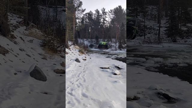 Едем на снегоболотоходе Архант. Кандалакшский залив.  Чистая Арктика - Восток - 77.