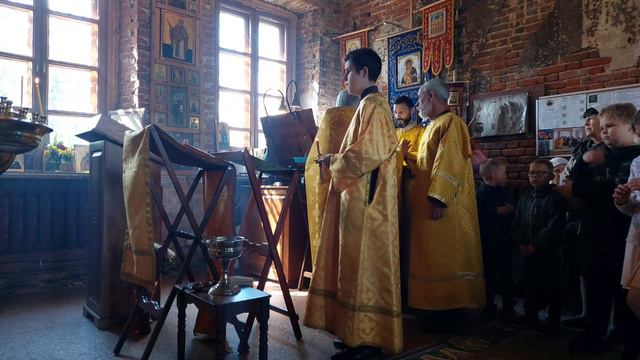Молебен на начало учебного года 2023