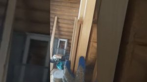 Установка двери в обсадную коробку