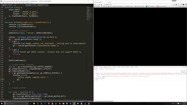 WebGL - Creating an Interactive Mandelbrot Explorer (2 of 3) смотреть онлайн