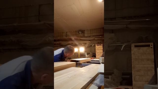 Шлифовка ступеней.(ясень) смотреть онлайн