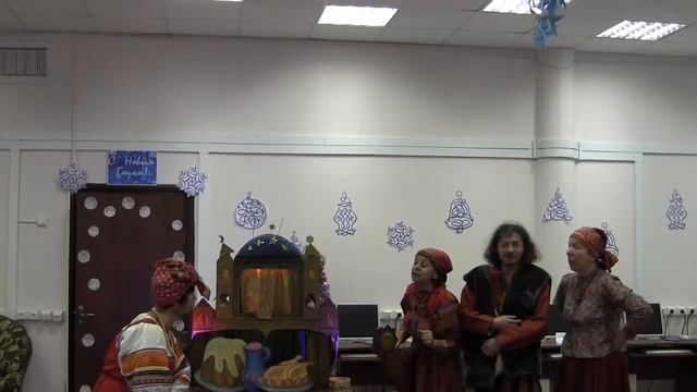 Вертеп фольклорного театра "Душегреи" 9.1.2015 смотреть онлайн