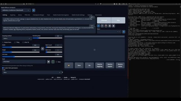 Ускоряем генерацию в Stable Diffusion с 4,5 минут → до 14 сек