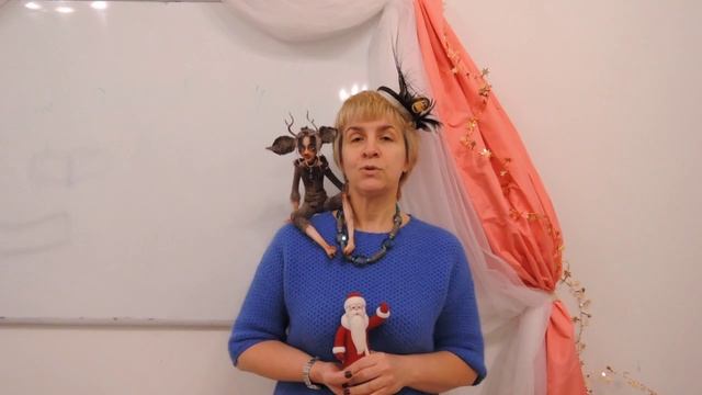 Новогодние поздравления от Ольги Антропе (Студия Шкатулочка) смотреть онлайн