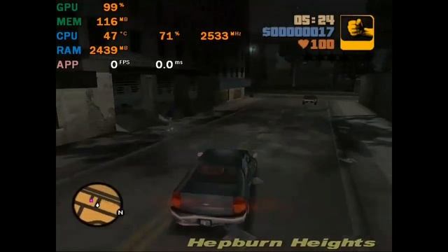 GTA 3 / Core 2 Duo E7200 / 4GB de RAM / 82945g / смотреть онлайн