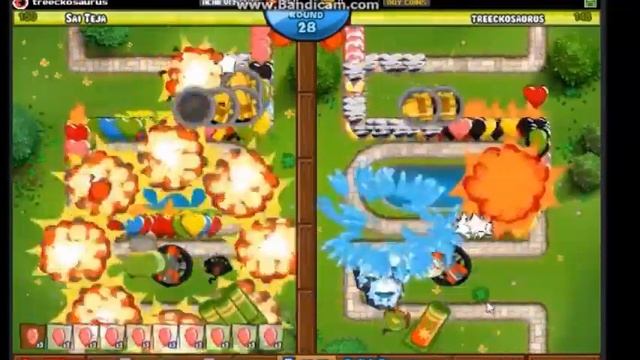 Ep 57 - Treeckosaurus vs Sai Teja - King of the Hill Bloons TD Battles смотреть онлайн