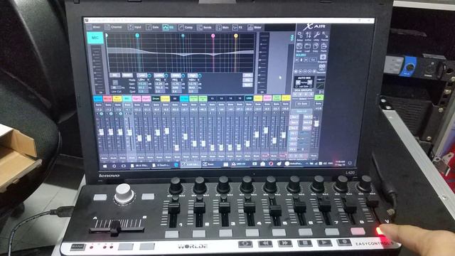 Worlde EasyControl.9 Connect Behringer X-air Xr12 Xr16 Xr18