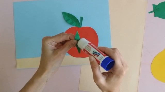 АППЛИКАЦИЯ из бумаги - УРОЖАЙ ??/ ПОДЕЛКИ ДЛЯ ДЕТЕЙ / PAPER CRAFTS / DIY смотреть онлайн
